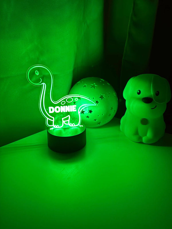 Custom Dinosaur Night Light