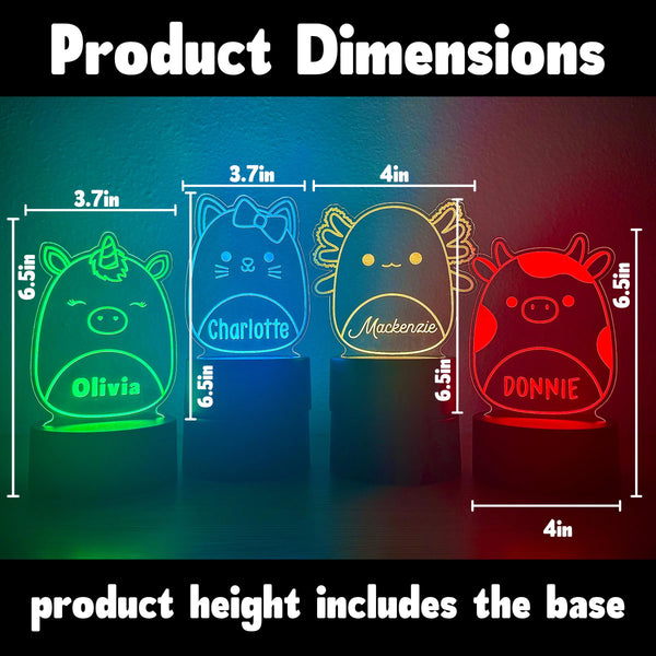 Custom Squish Night Light