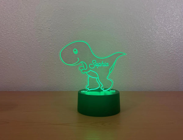 Custom Dinosaur Night Light
