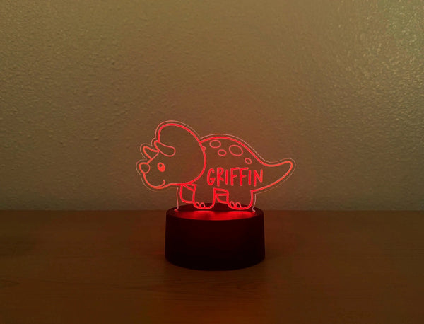 Custom Dinosaur Night Light