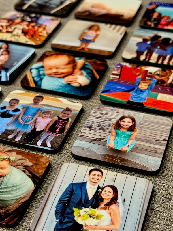 Metal Custom Photo Magnets