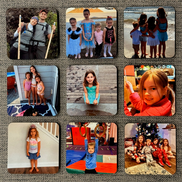 Metal Custom Photo Magnets