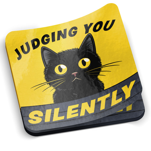 Judging You Silently Sticker